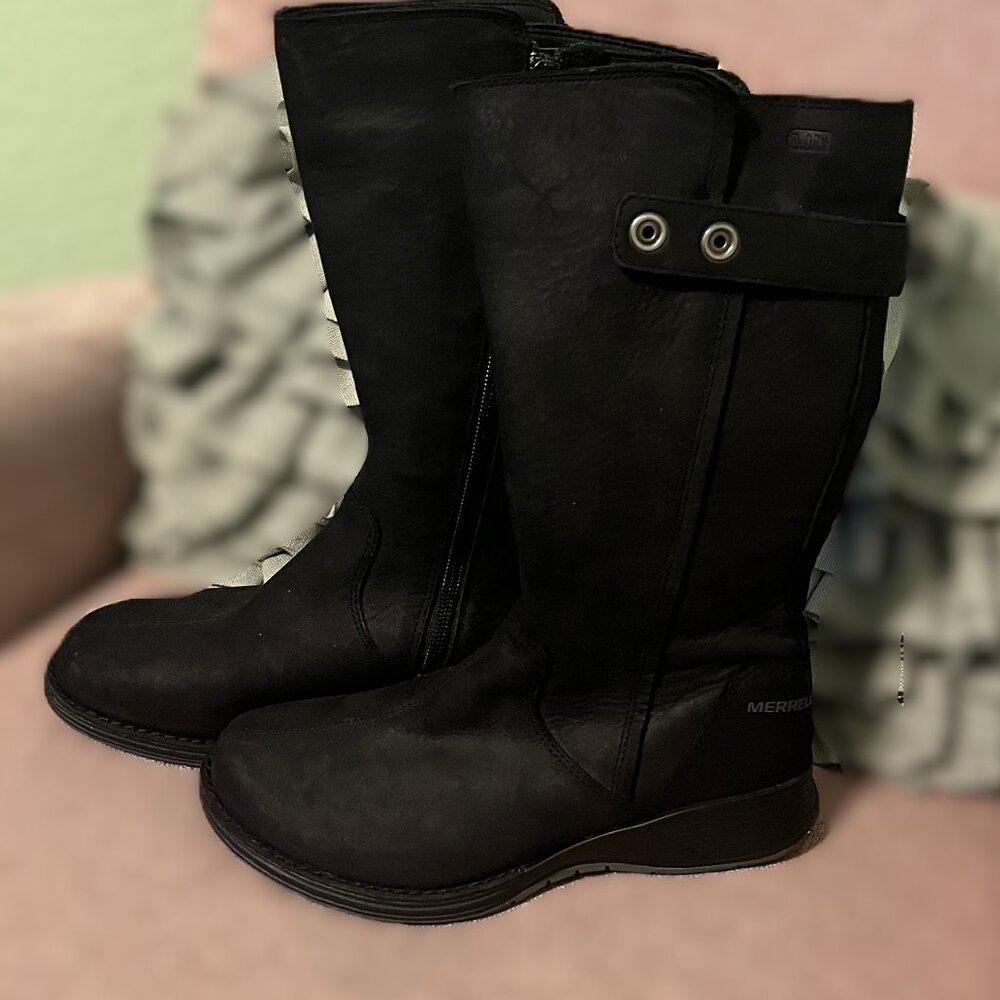 Size 5 Merrill Boots, Never Worn